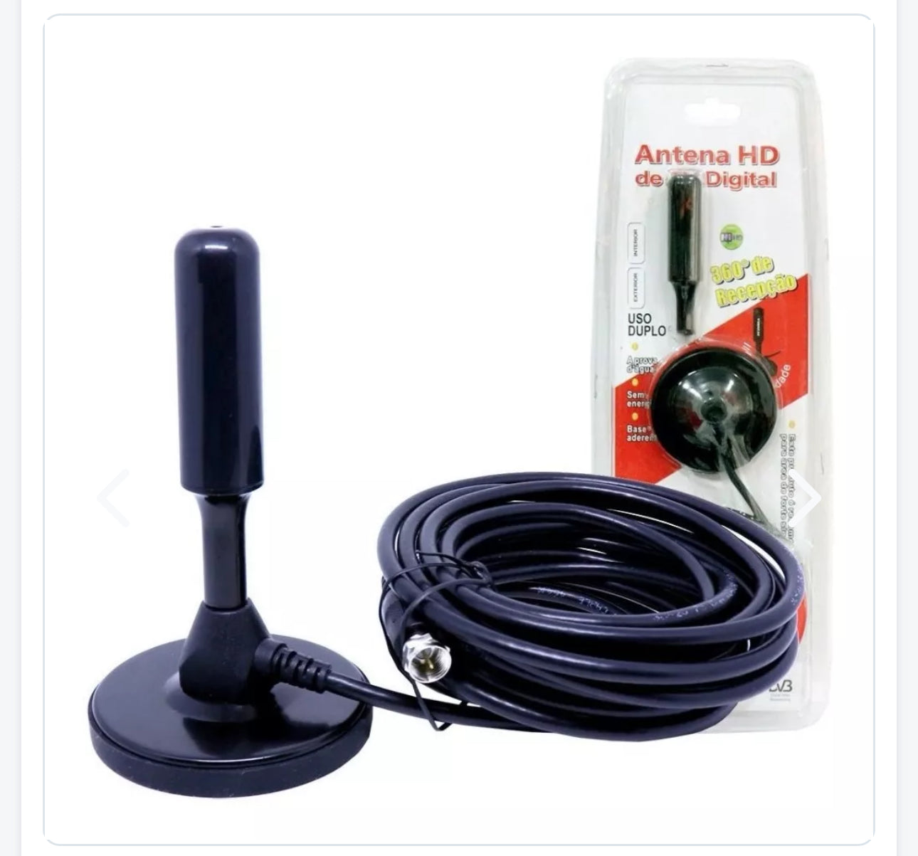 PACK 2X1 Antena digital hd tv con +1.000 canales GRATIS