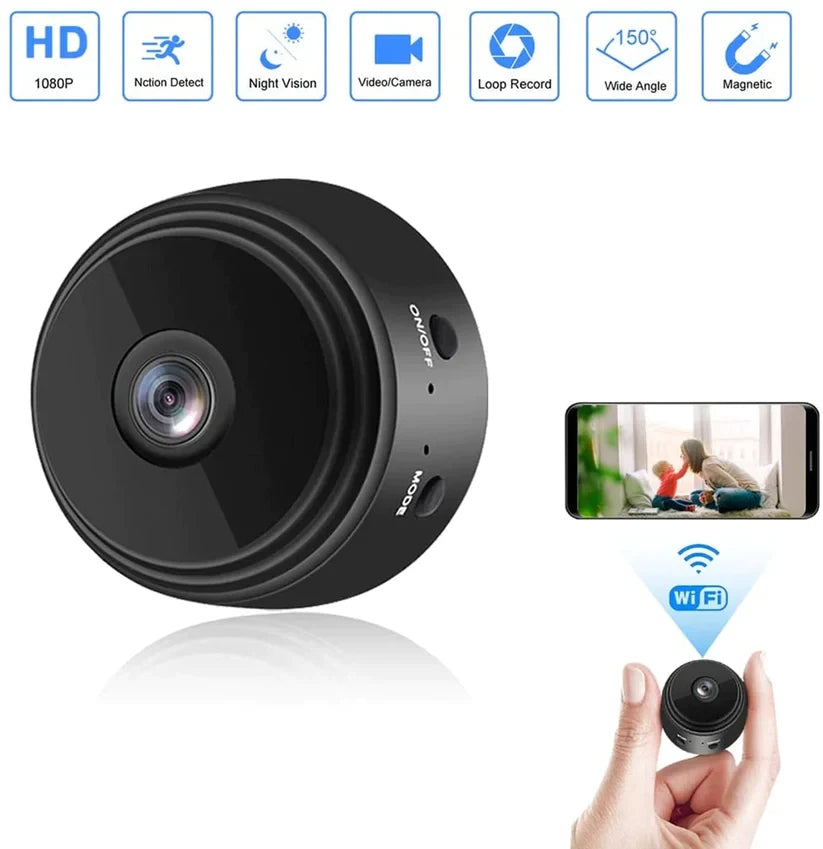 Mini Camara Espía Full HD Visión Nocturna