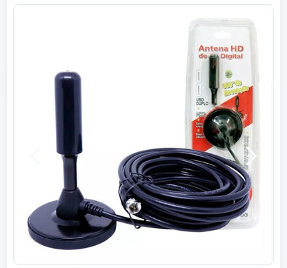 PACK 2X1 Antena digital hd tv con +1.000 canales GRATIS