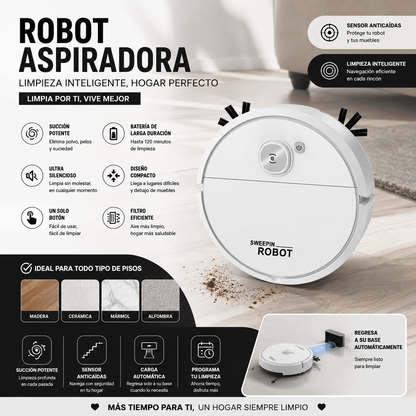 Aspiradora Robot Sweepin