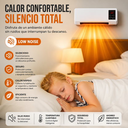 Calefactor Para Pared Silencioso 220v