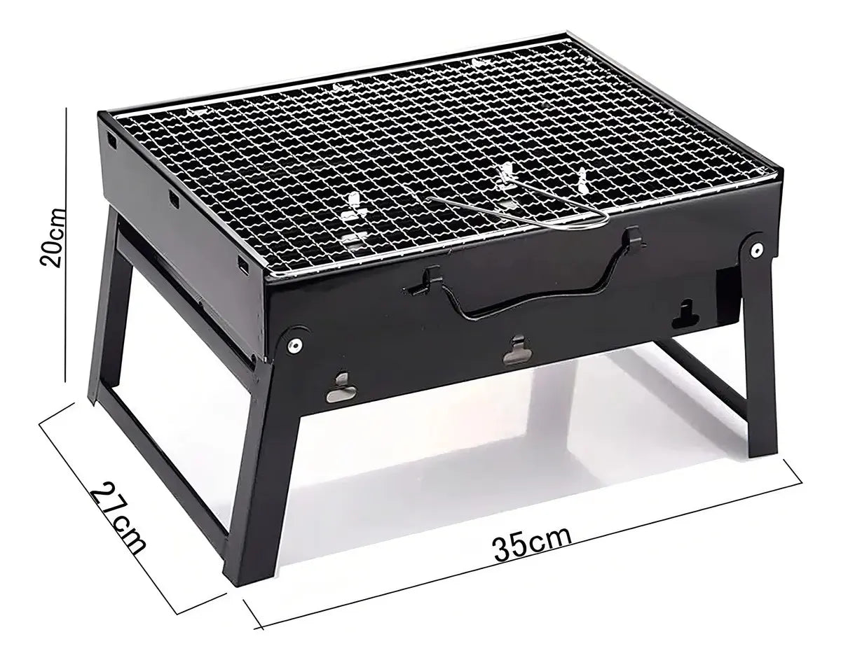 Parrilla plegable