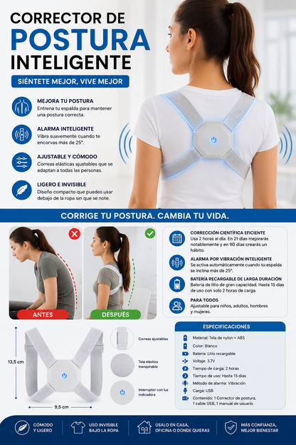 CORRECTOR DE POSTURA INTELIGENTE