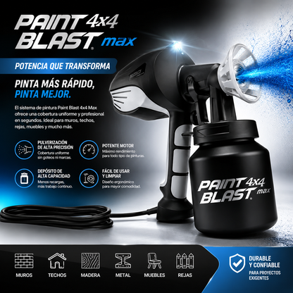 Paint Blast 4x4 Max Pistola Electrica Profesional